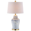 Wallace 26" Ceramic Table Lamp, Brass