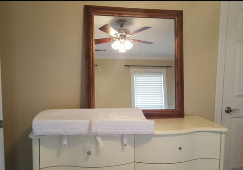 Please Help Me Hang My Mirror, Does A Mirror Have To Be Centered Over Dresser