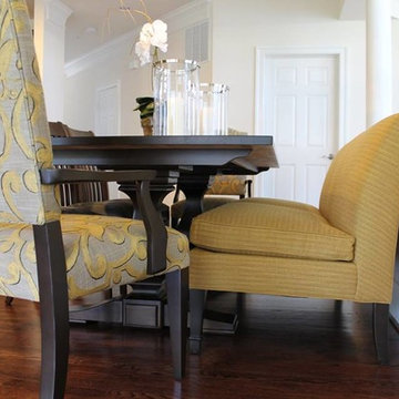 Breakfast nook with settee- Rose T. Bien-Aime