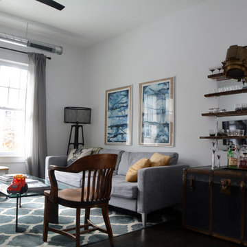 My Houzz: Eclectic Industrial Style in a Charming Chicago Home