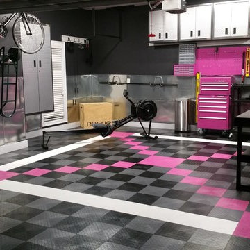 Mom Has A Cool Garage - RaceDeck Garage Flooring