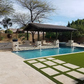 Pool/Spa Backyard Peoria AZ