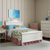 Abigail Manor Bed, Full - French White Standard Finish