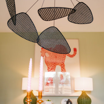 Vibrant Mid Century Modern Home