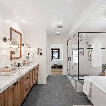 Rustic Glam Primary Suite