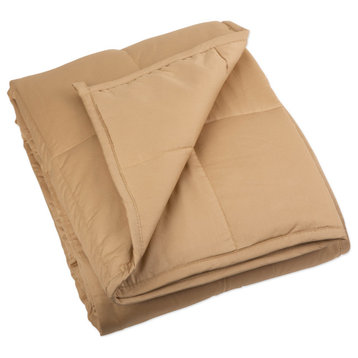 DII 15lbs Weighted BlanketTaupe