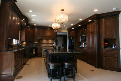 Elegant kitchen photo in Other