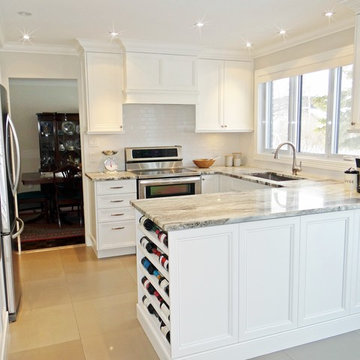Fresh and Bright West Island Kitchen