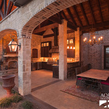 outdoor kitchen