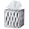 Silver Wave Tissue Cover