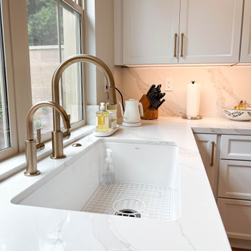 Custom Classic Modern Farmhouse Kitchen Design & Remodel in Irvine
