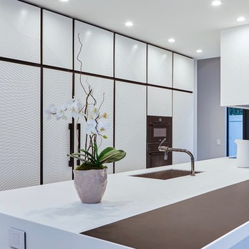 "Sound Boom" wall panels - Kitchen
