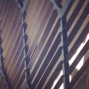 他の地域のインダストリアルスタイルのおしゃれなホームジムの写真