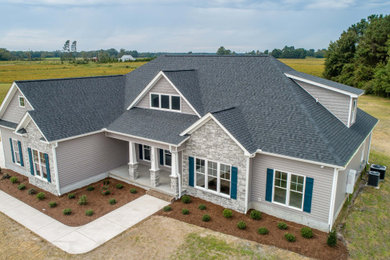 Craftsman exterior home idea in Other