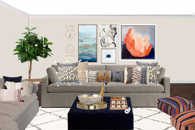 E-design to Real Design: Living Room