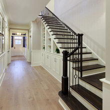 Stairs and wood floors