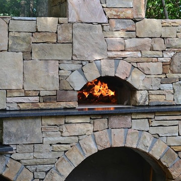 Saphire wood fired oven project