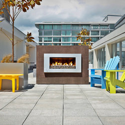 Escea - EF5000 Outdoor Gas Fireplace - Outdoor Fireplaces