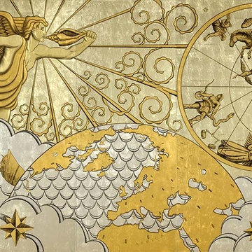 Verre Eglomise Murals