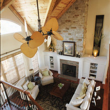 Family Room Ideas hearth
