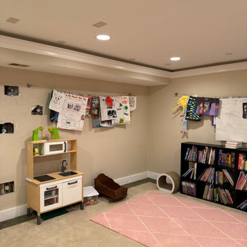 Carpers Farm Basement Renovation in Vienna, Virginia