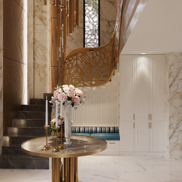 Villa entrance