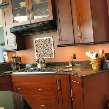 Cherry Wood Kitchen