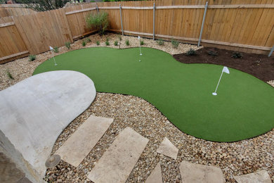 This is an example of a transitional landscaping in Austin.