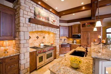Example of a kitchen design in Other
