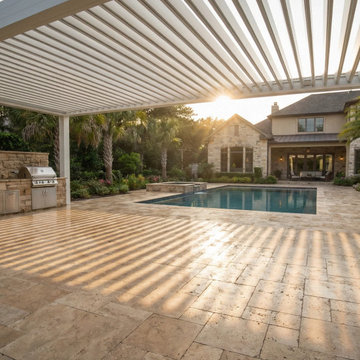 Motorized Pergola Patio Projects