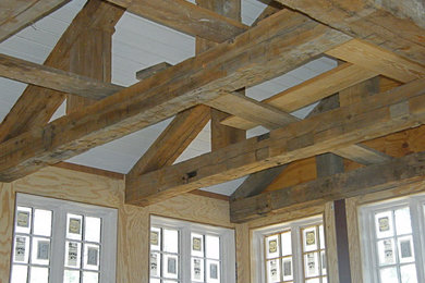 Example of a classic family room design in Birmingham