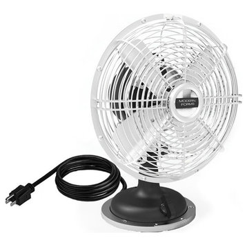 Modern Forms 18" Oscillating Plug-in Desk Fan With 3-Speed Motor Control