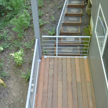 Ipe Deck / Steel Railings