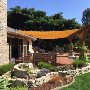 Malibu Pergola Glide-on Wire Shades