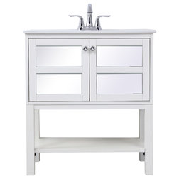 Transitional Bathroom Vanities And Sink Consoles by Elegant Furniture & Lighting