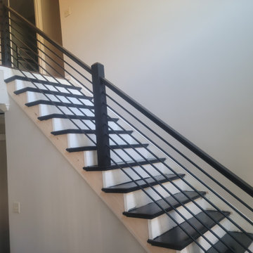 Horizontal Stair round Balusters