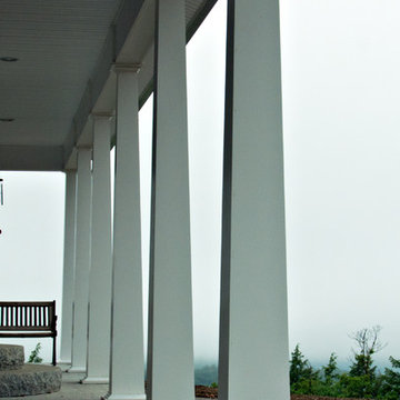 Elegant Tapered Columns add Interest