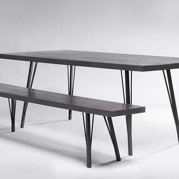 Ebonized Oak - Strong handsome tables from California
