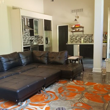 Lower Level Game Room and Catering Kitchen