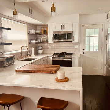 Kitchen and Powder Room Remodel in Washington, DC