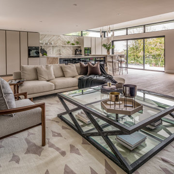 Waterside luxury refurbished contemporary home in Hertfordshire