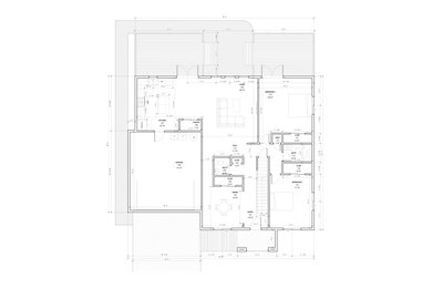 Modern Norcal House 1st Story Floorplan