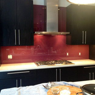 Glass Painted Backsplash