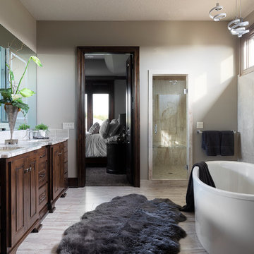 Award-Winning Modern Rustic Model Home