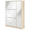 Bright 3 Drawer Shoe Cabinet with Door