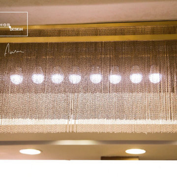 chandelier design for restaurant in ( 6 october - houssary square )
