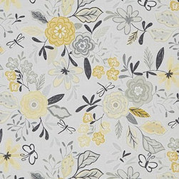 Betsy Mustard Roller blind fabric - Roller Shades
