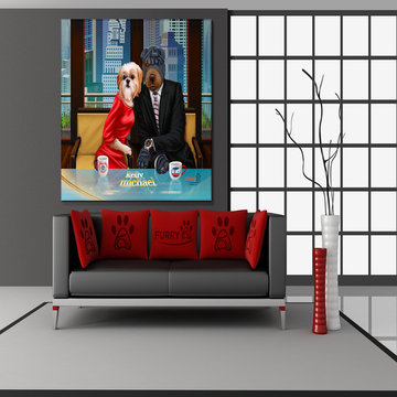 Furry Paw® Exhibition: Bespoke Celebrity AniMan Series