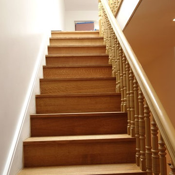 Rift and Quartered Select White Oak Staircase