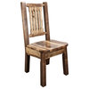 Homestead Collection Side Chair, Stain and Clear Lacquer Finish, Ergonomic